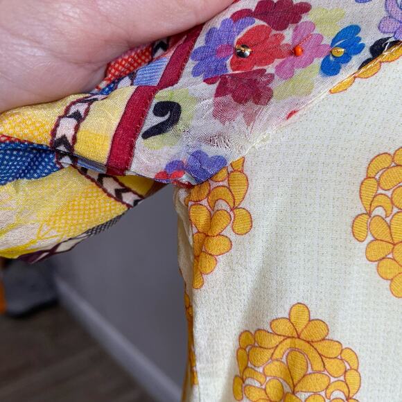 Anthropologie Tanvi Kedia Caltha Swing Dress Size M - Picture 10 of 16